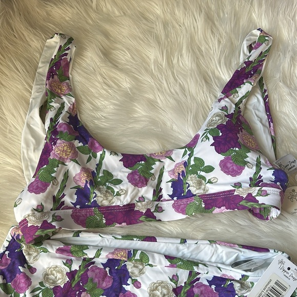 Dippin Daisys Swim Set Iris Floral - Picture 5 of 5